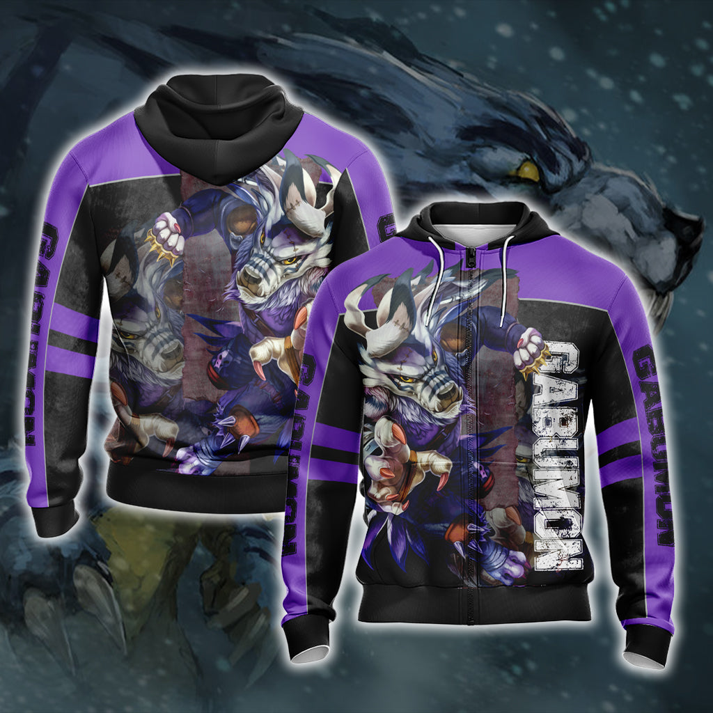 Digimon Gabumon Unisex 3D T-shirt