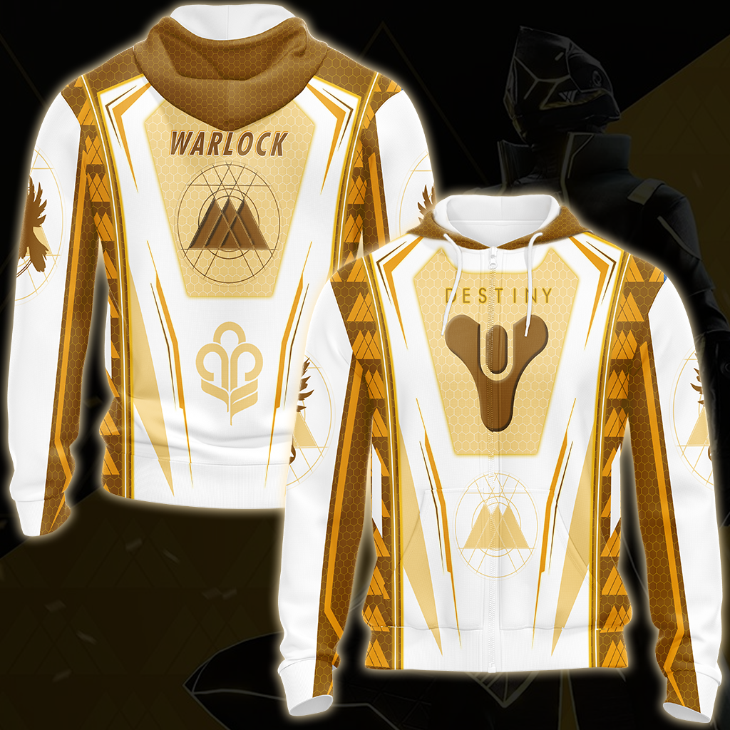 Destiny Warlock Video Game All Over Printed T-shirt Tank Top Zip Hoodie Pullover Hoodie Hawaiian Shirt Beach Shorts Joggers Zip Hoodie S