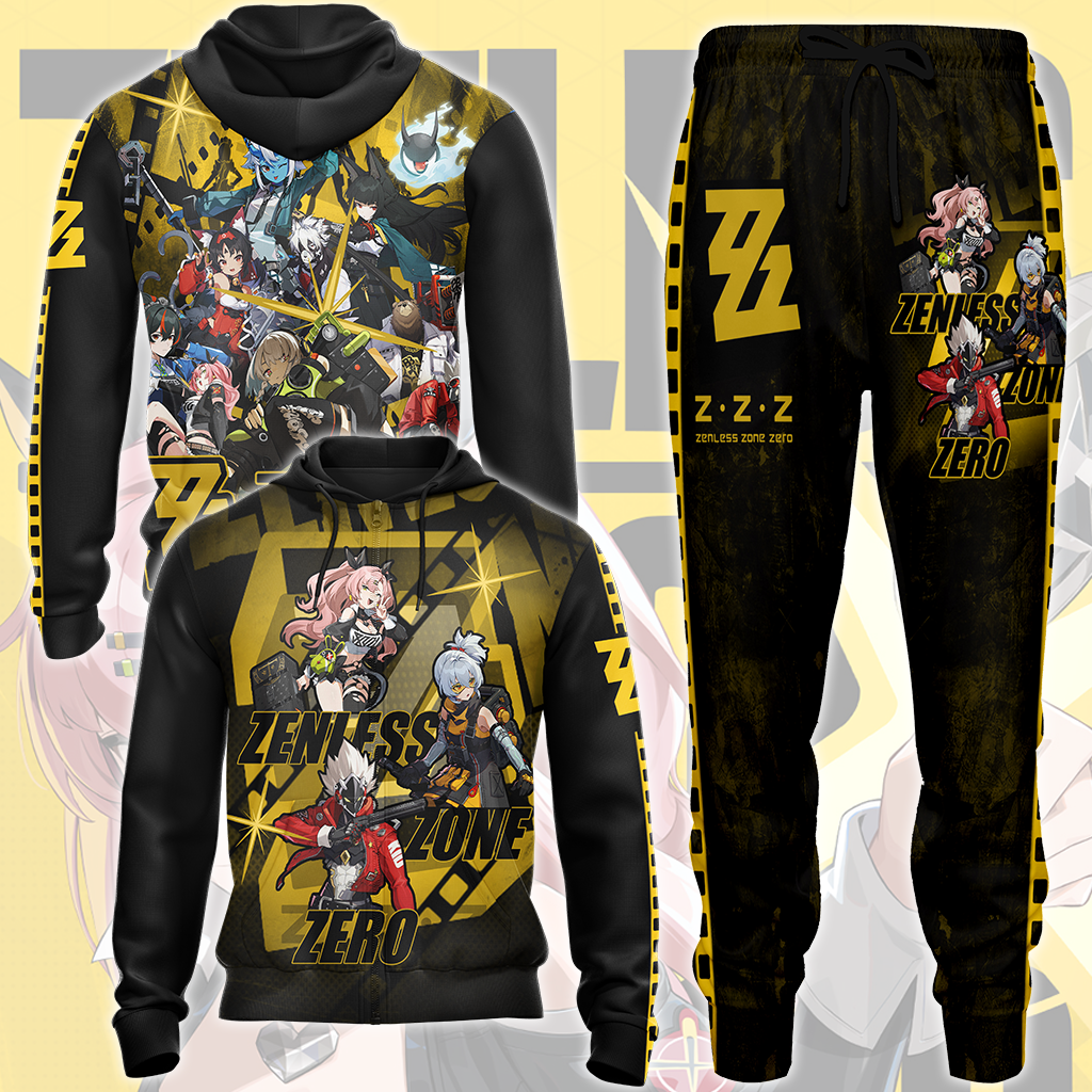 Zenless Zone Zero Video Game All Over Printed T-shirt Tank Top Zip Hoodie Pullover Hoodie Hawaiian Shirt Beach Shorts Joggers