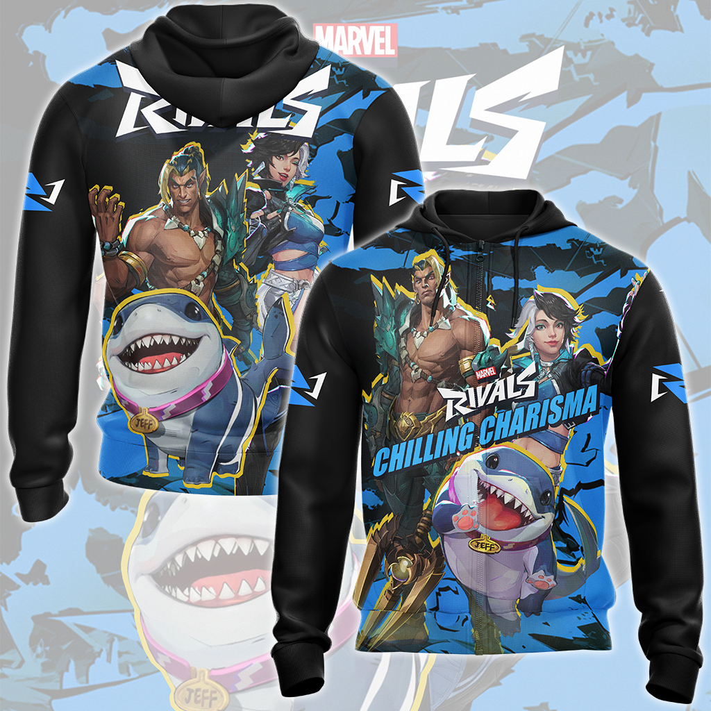 Marvel Rivals - Chilling Charisma Video Game All Over Printed T-shirt Tank Top Zip Hoodie Pullover Hoodie Hawaiian Shirt Beach Shorts Joggers Zip Hoodie S