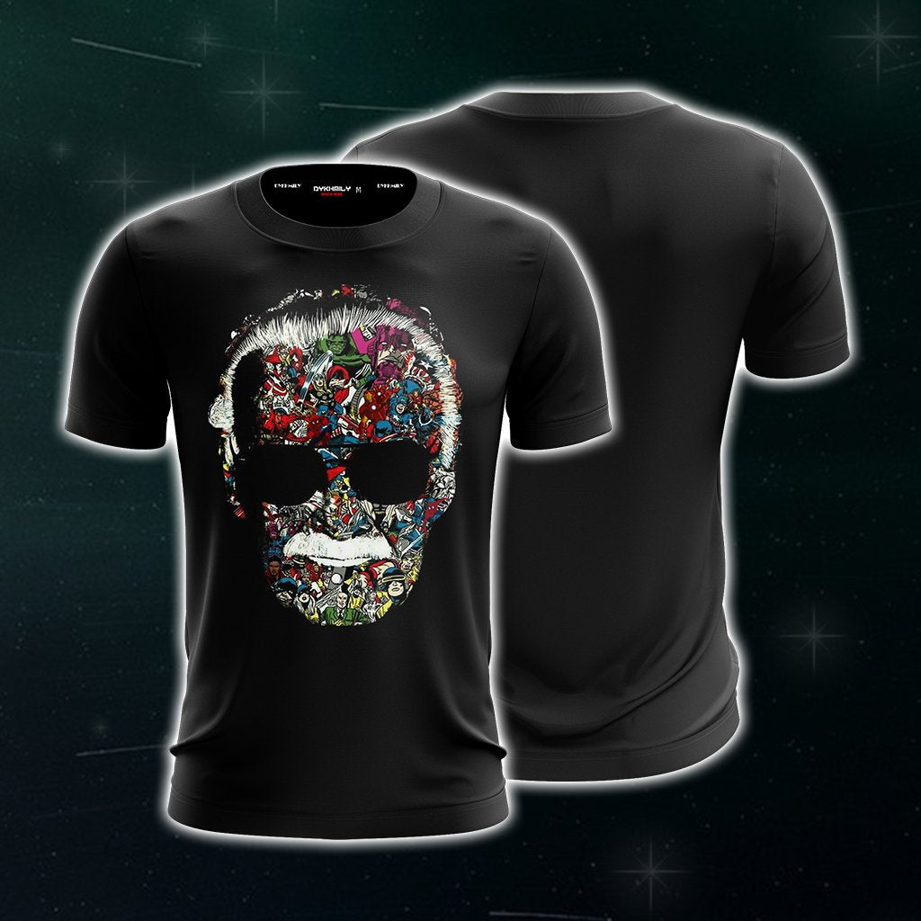 Stan Lee Unisex 3D T-shirt S