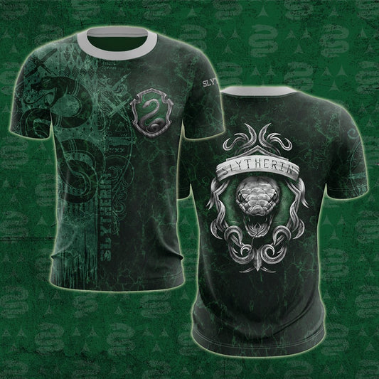 The Cunning Slytherin Harry Potter New Unisex 3D T-shirt T-shirt S
