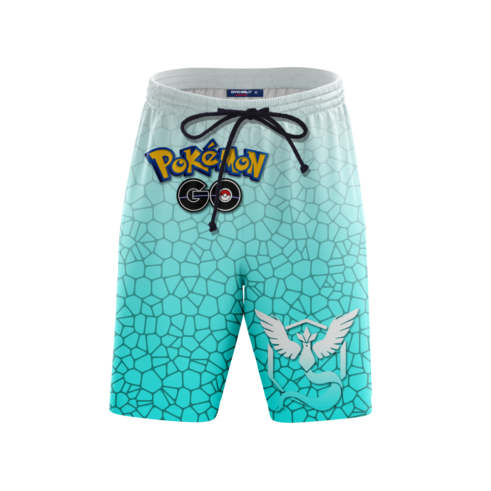 Pokemon Articuno Team Mystic Beach Short
