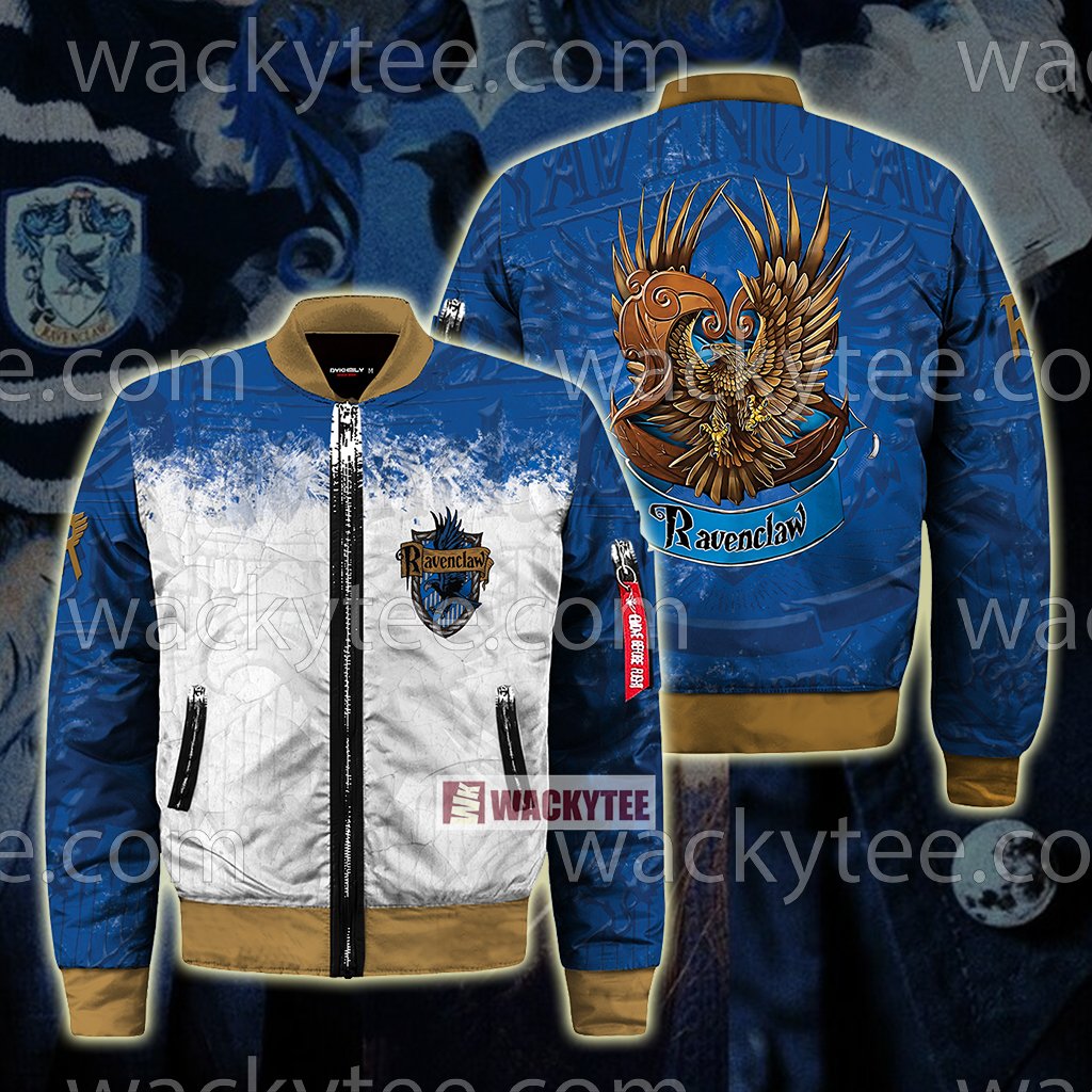 Ravenclaw Wear Your House Colours With Pride Unisex 3D T-shirt Bomber Jacket S