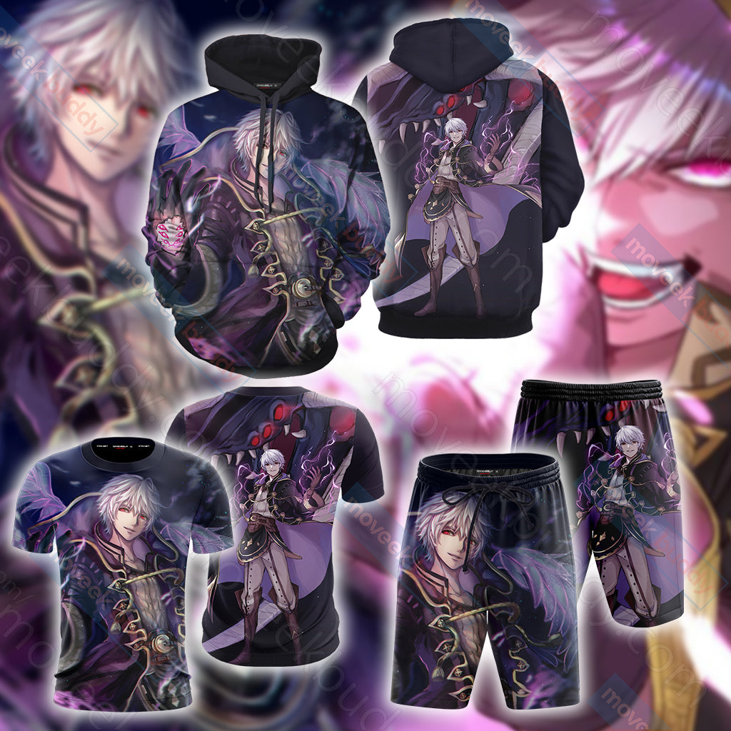 Fire Emblem Robin 3D Beach Shorts