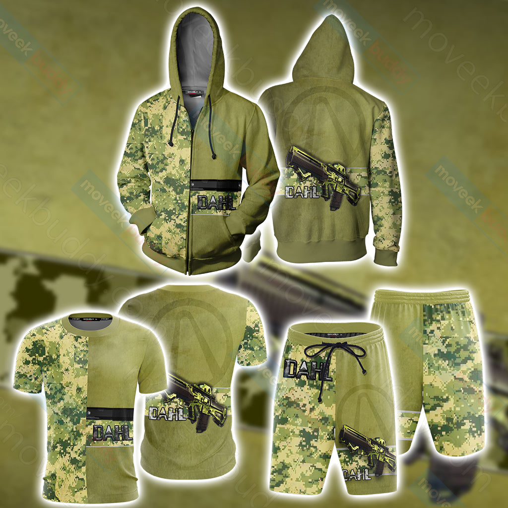 Borderlands Dahl Beach Shorts