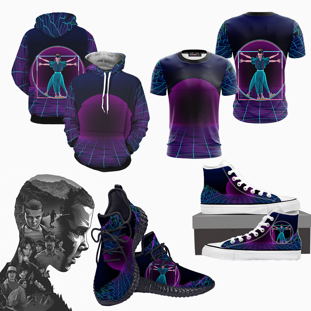 Stranger Things Yeezy Shoes