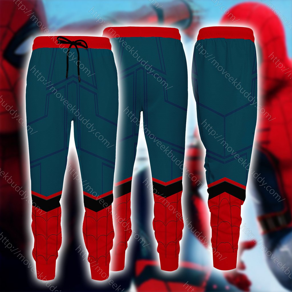 Spider-Man: Far From Home 2019 Cosplay Jogging Pants S