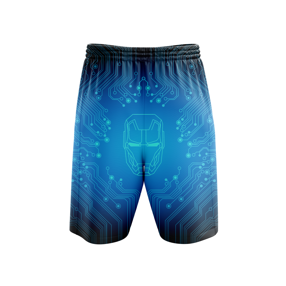 Iron Man (Tony Stark) Cosplay Beach Short