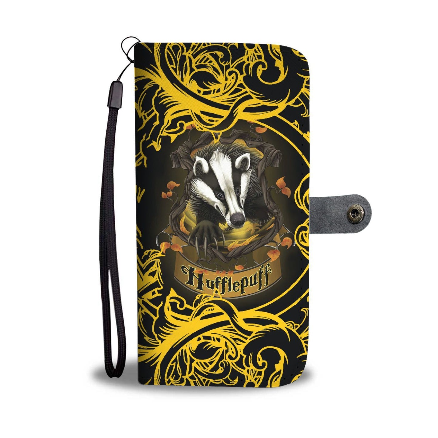 Hufflepuff House Hogwarts Harry Potter Wallet Case