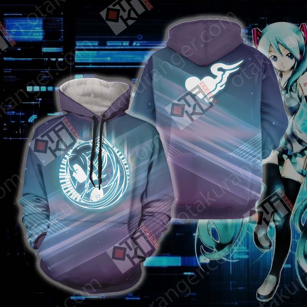 Hatsune Miku New Unisex 3D T-shirt Hoodie S