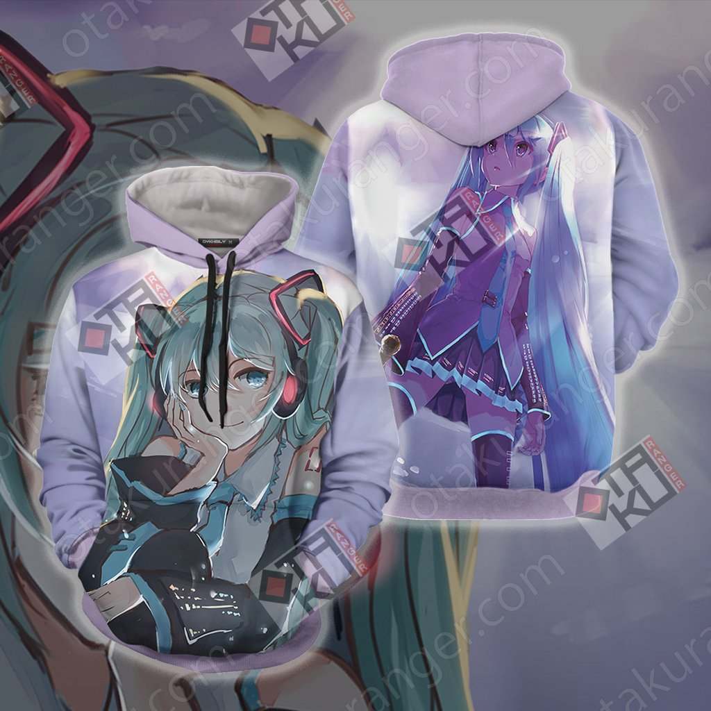 Hatsune Miku New Collection Unisex 3D T-shirt Hoodie S