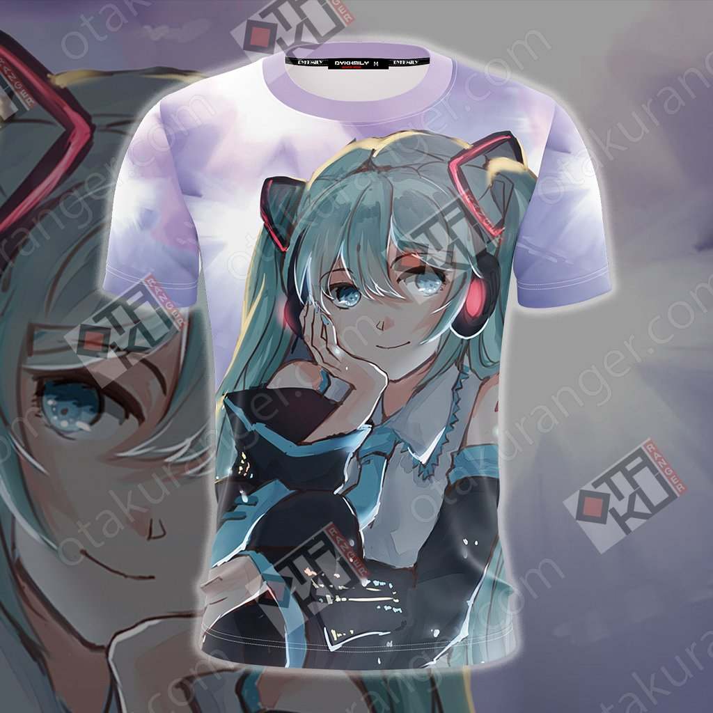 Hatsune Miku New Collection Unisex 3D T-shirt