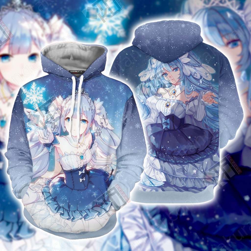 Hatsune Miku New Look Unisex 3D T-shirt Hoodie S