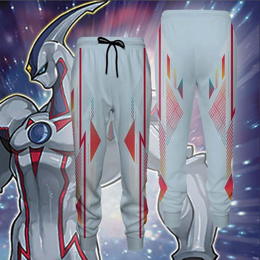 Yu-Gi-Oh! Elemental HERO Neos Cosplay Jogging Pants S