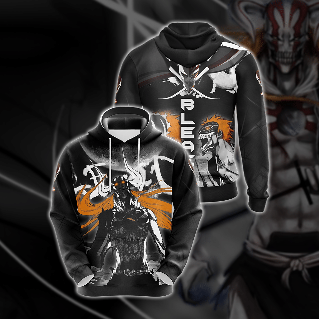Bleach New Look Unisex 3D T-shirt Hoodie S