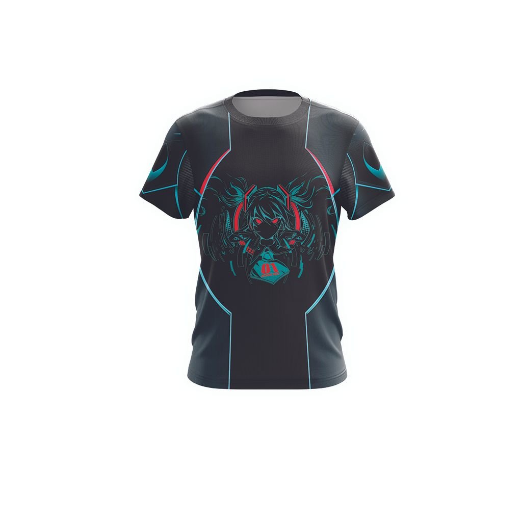 New Look Hatsune Miku Unisex 3D T-shirt