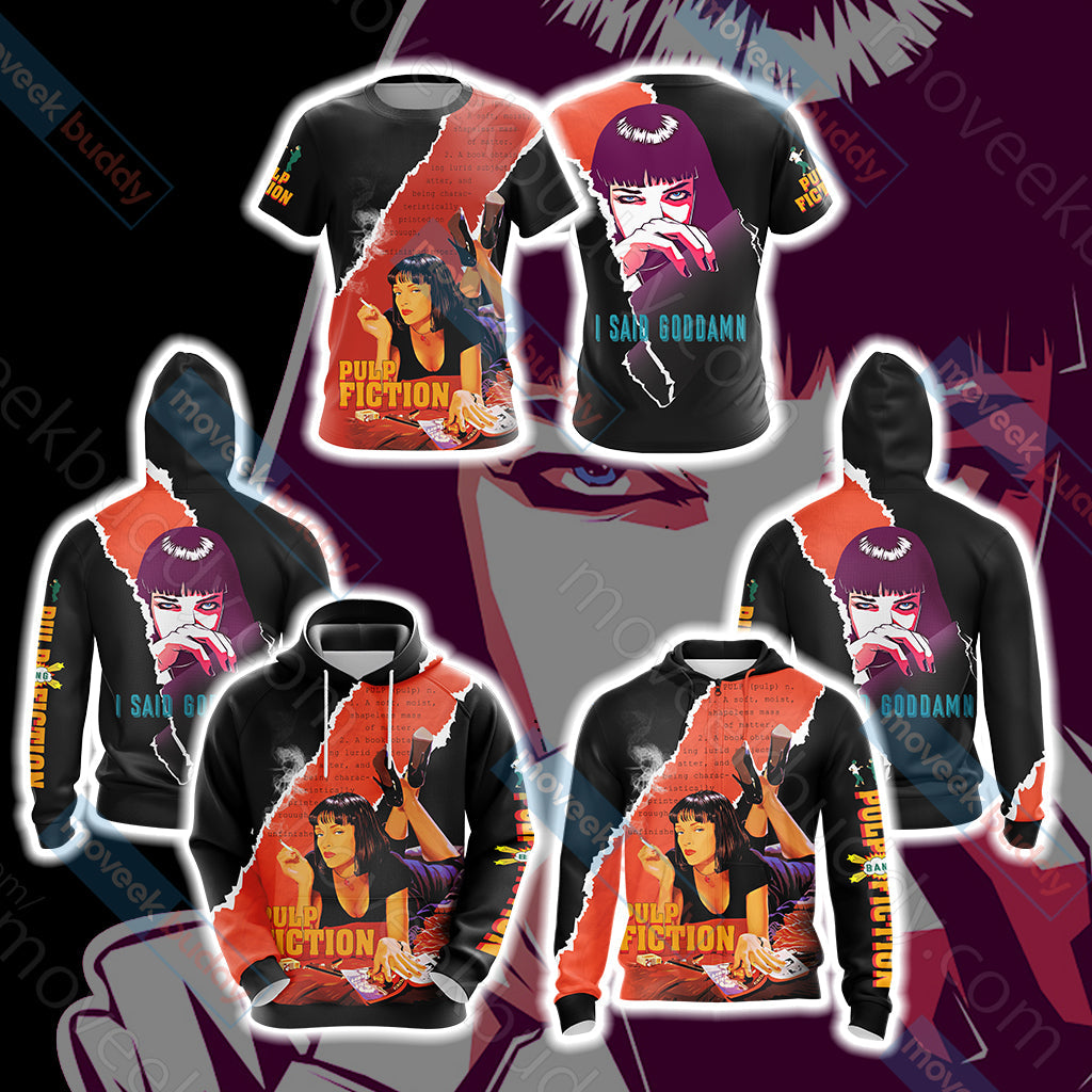 Pulp Fiction 3D T-shirt