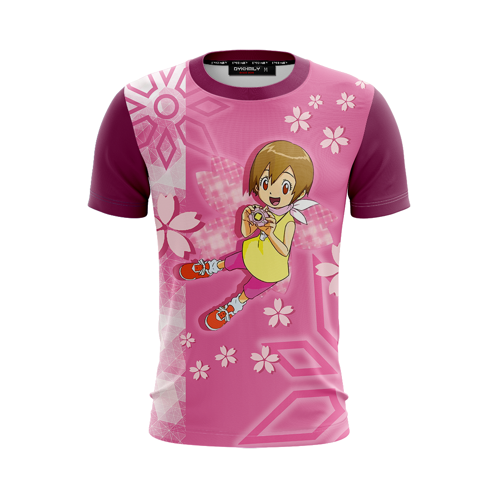 Digimon Yagami Hikari Unisex 3D T-shirt