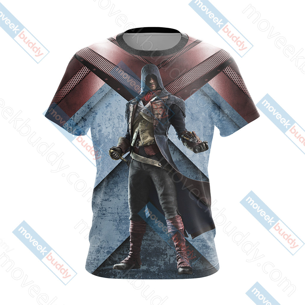 Assassin's Creed Unity New Collection Unisex 3D T-shirt
