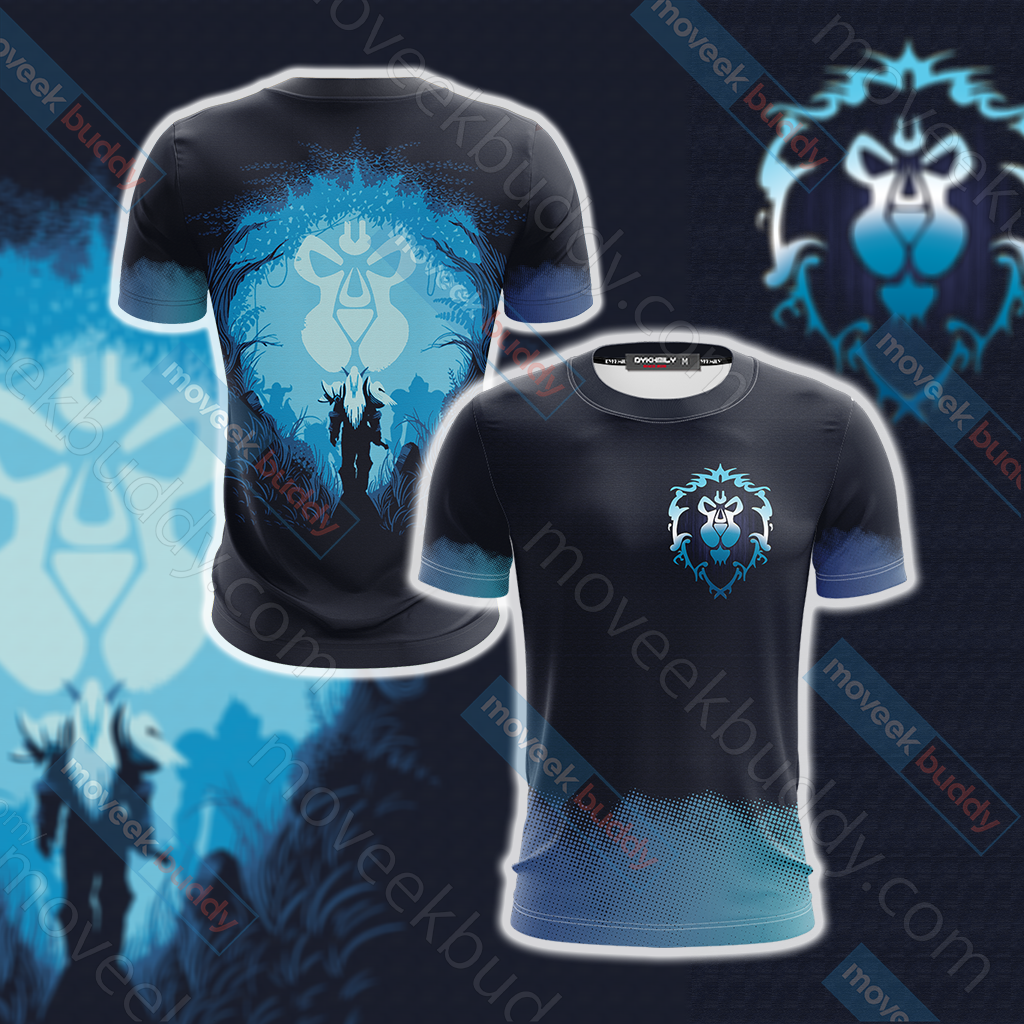 World Of Warcraft - Alliance Unisex 3D T-shirt S
