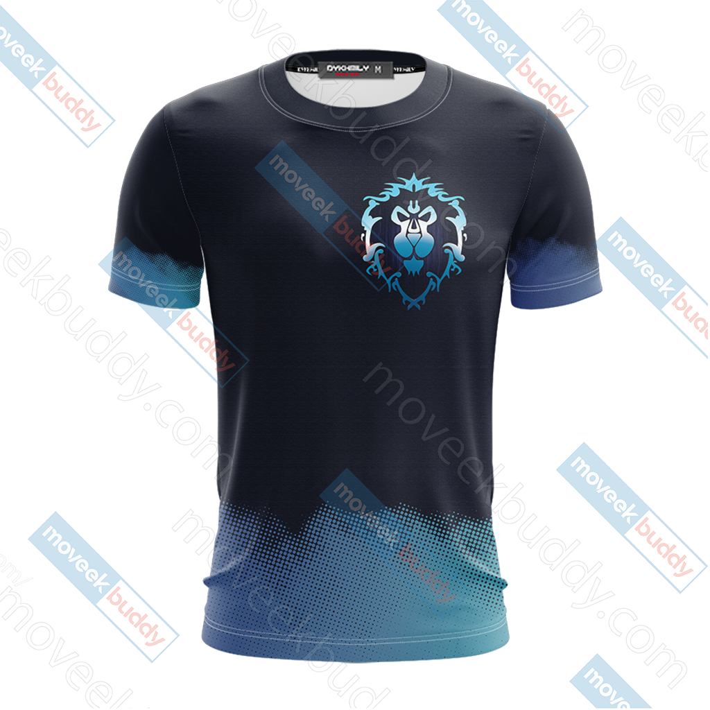 World Of Warcraft - Alliance Unisex 3D T-shirt