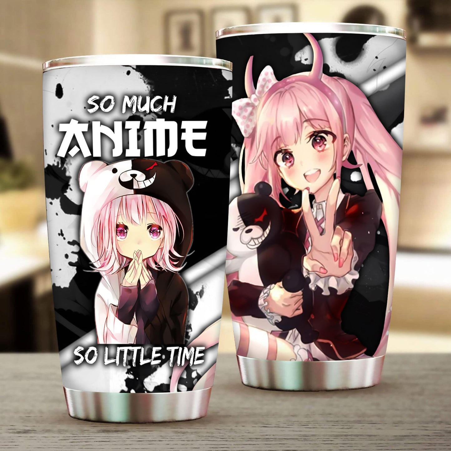 So Much Anime So Little Time Tumbler 20oz