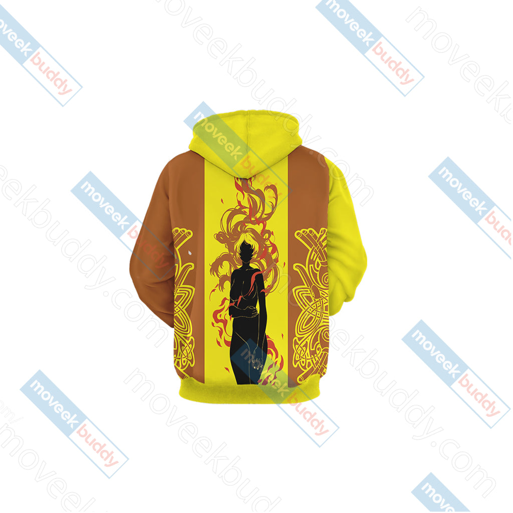 RWBY Yang Zip 3D Hoodie
