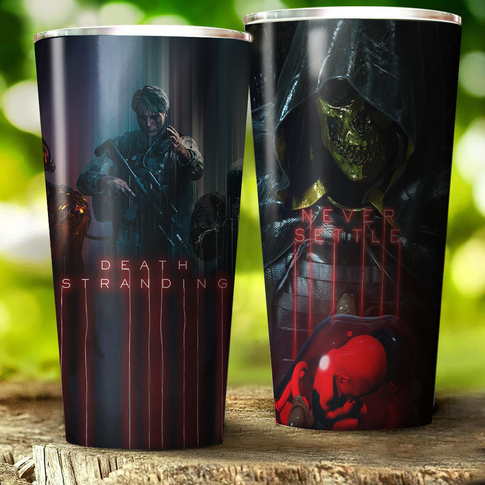 Death Stranding Video Game Insulated Stainless Steel Tumbler 20oz / 30oz 30oz