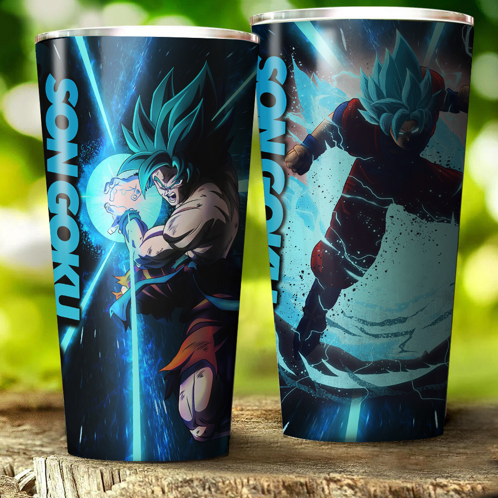 Dragon Ball Son Goku Tumbler 30oz (Straight)