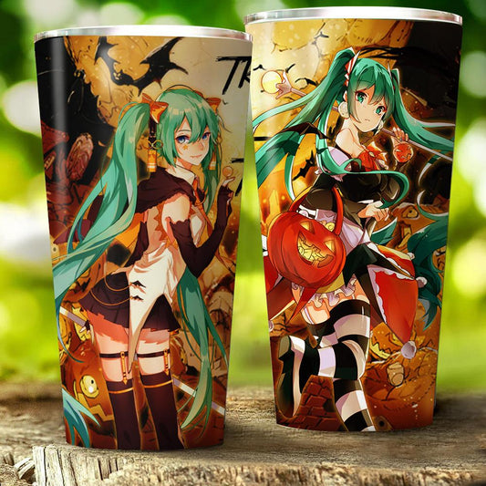Hatsune Miku Halloween Tumbler 30oz (Straight)