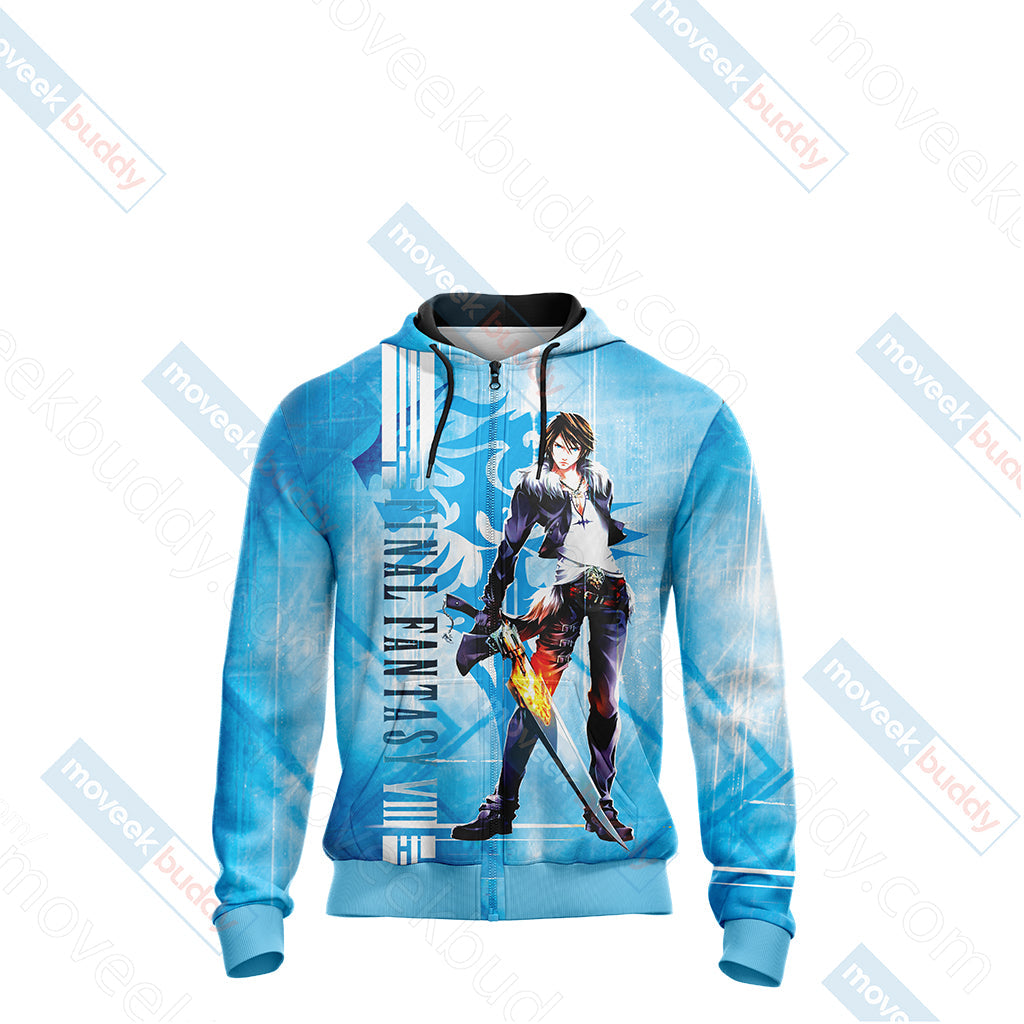 Final Fantasy VIII - Squall Leonhart Unisex 3D T-shirt