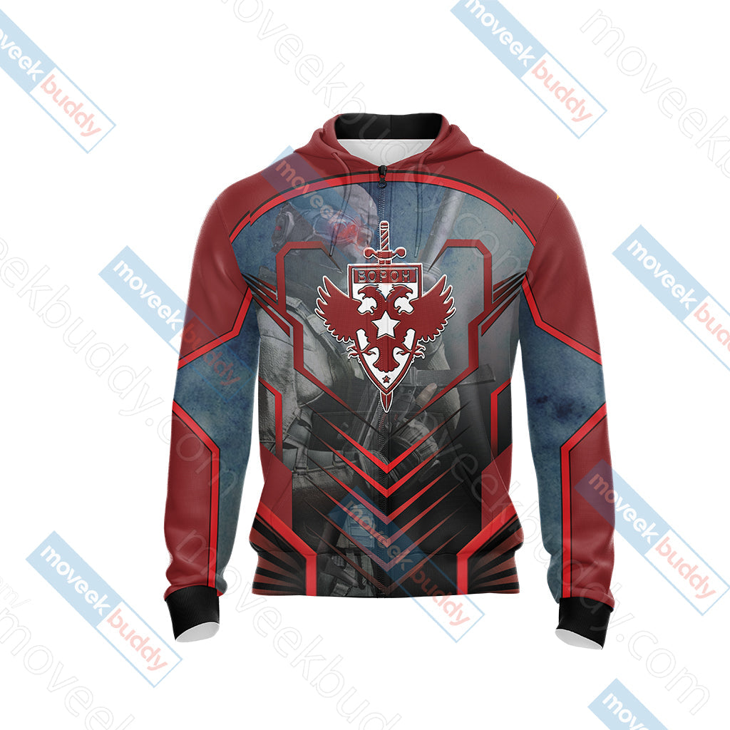 Tom Clancy's Splinter Cell: Conviction BopoH Logo Unisex 3D T-shirt