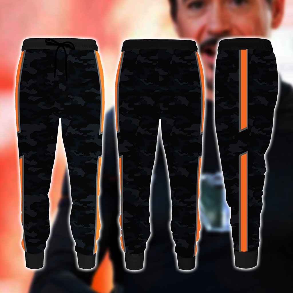 Iron Man (Tony Stark) Cosplay Jogging Pants S