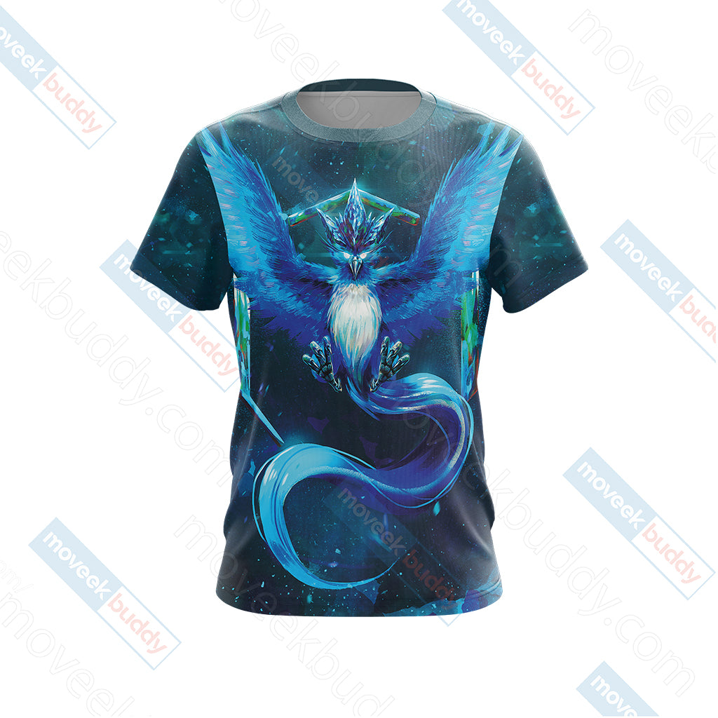 Pokemon Go - Team Mystic New Unisex 3D T-shirt