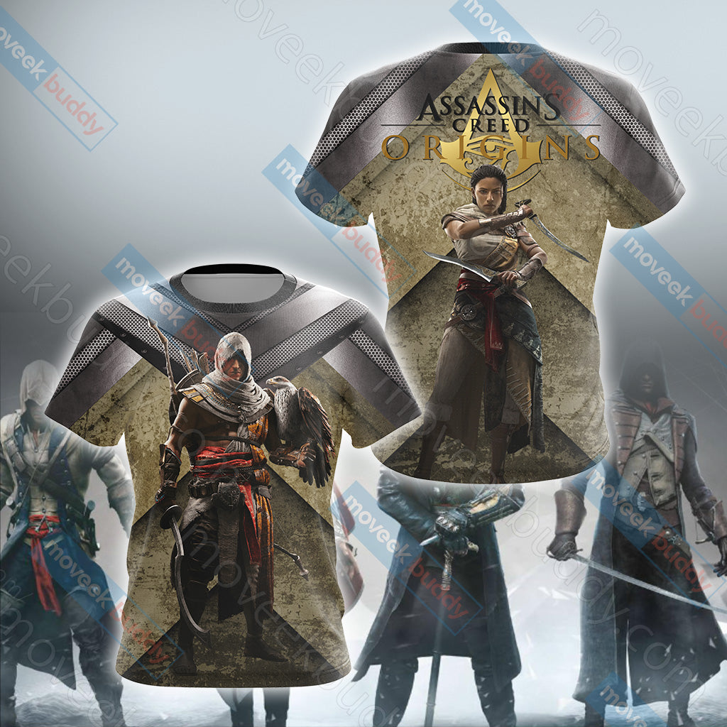 Assassin's Creed Origins New Collection Unisex 3D T-shirt S