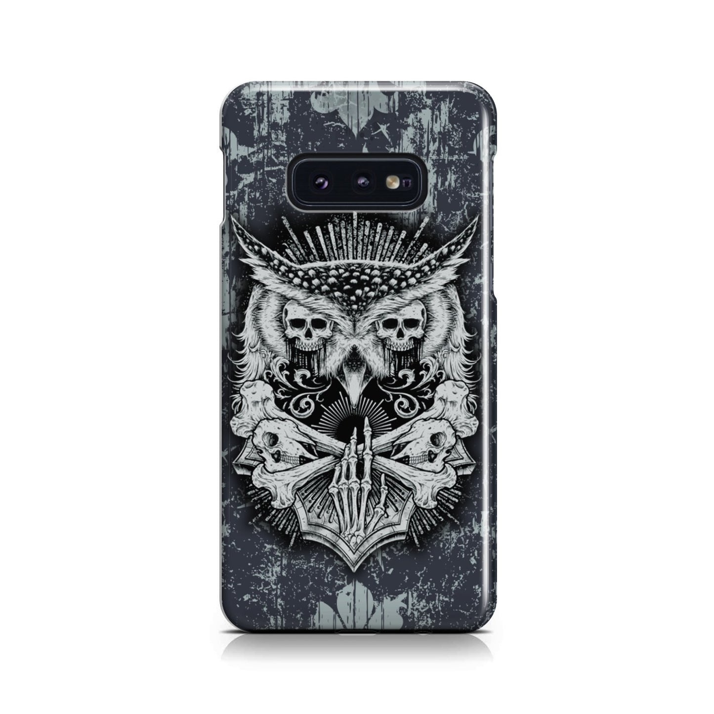 Aesthetic Owl Skull Phone Case Samsung Galaxy S10e
