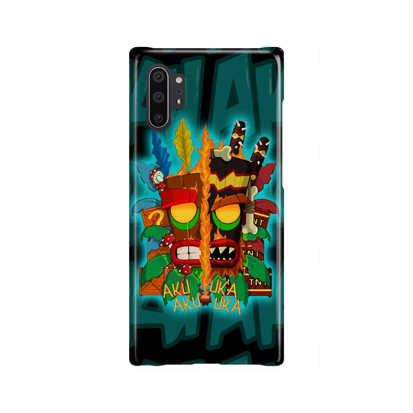 Crash Bandicoot Aku Aku Phone case Samsung Galaxy Note 10 Plus
