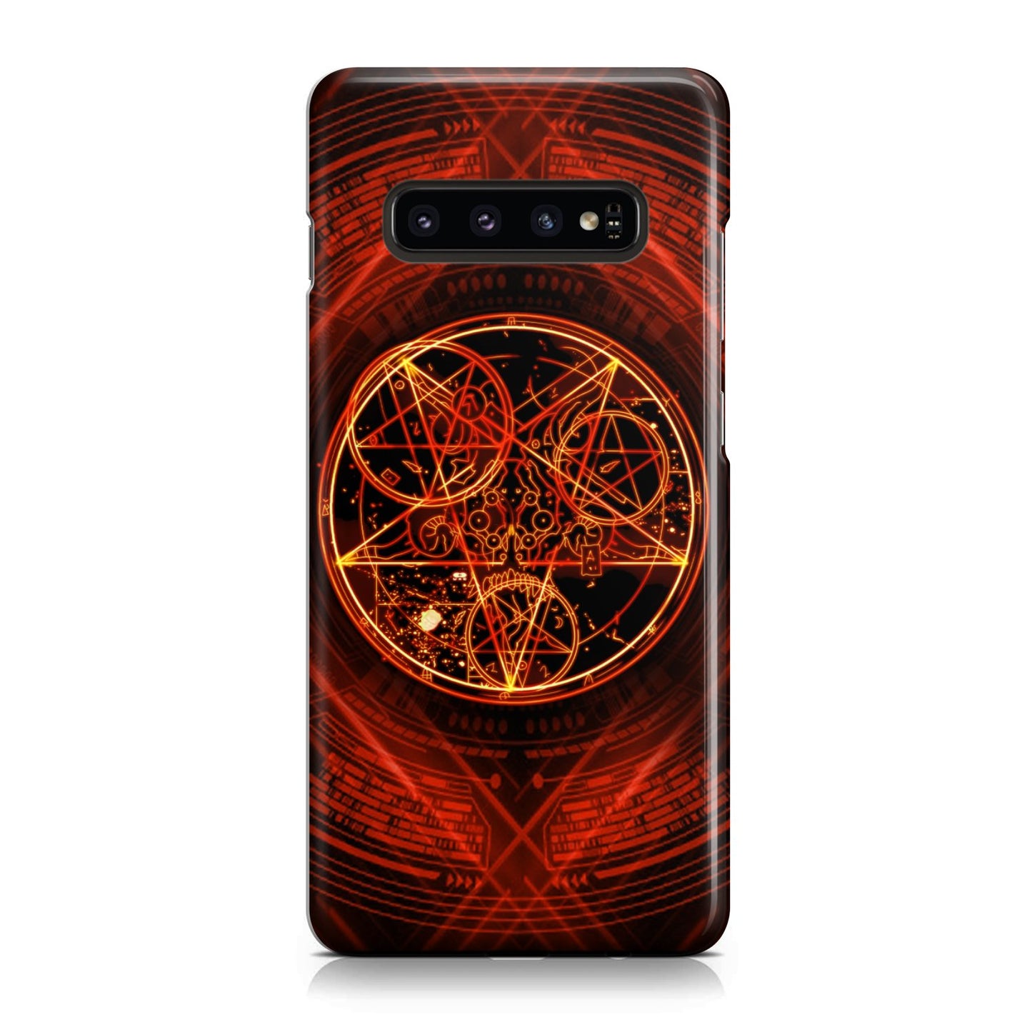 Doom 3 Pentagram Phone case Samsung Galaxy S10 Plus