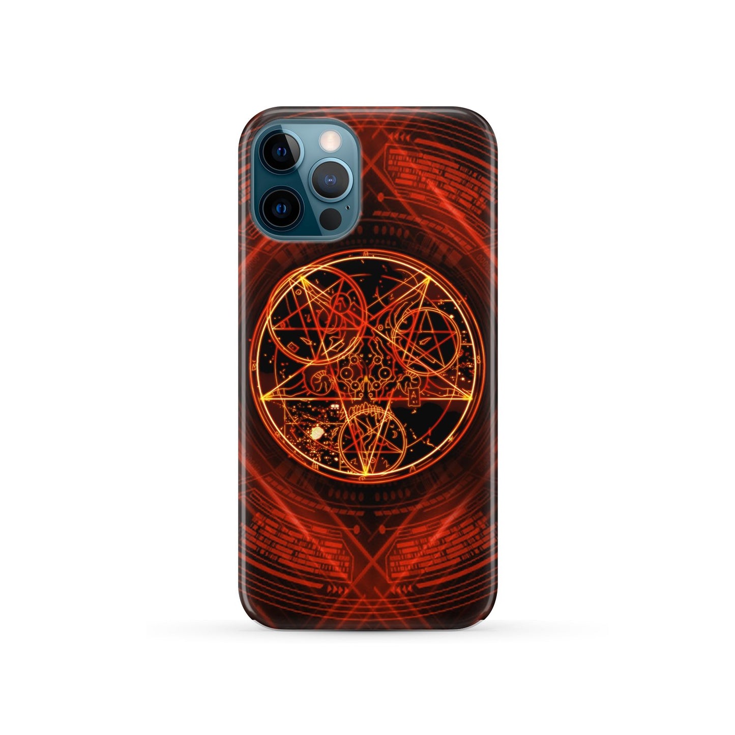 Doom 3 Pentagram Phone case iPhone 12 Pro