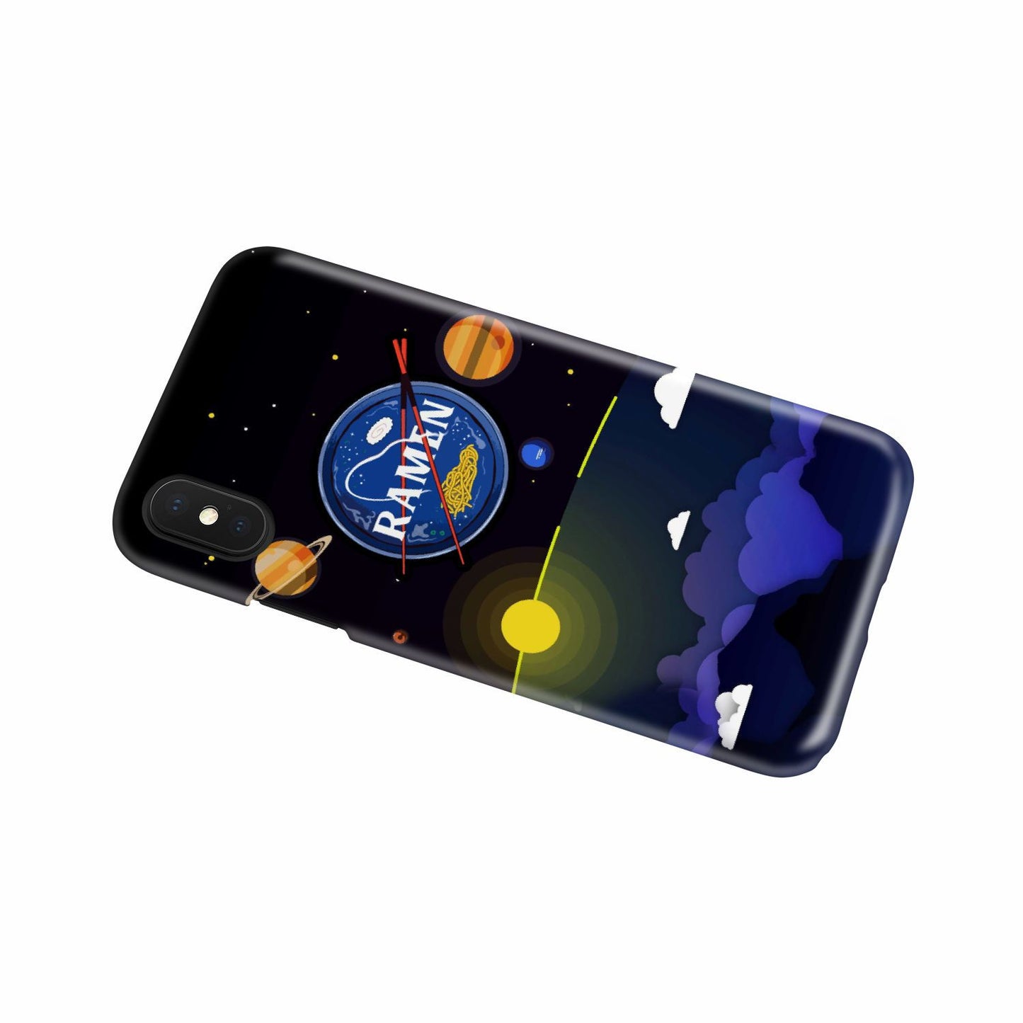 Ramen In Nasa Style Phone Case