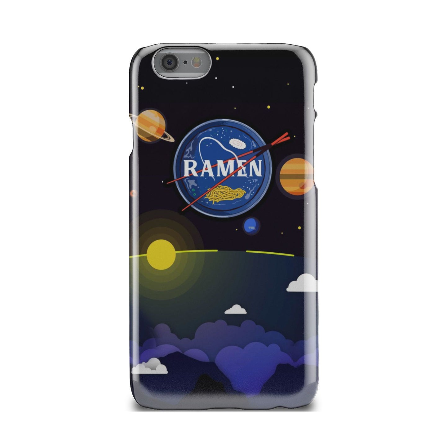 Ramen In Nasa Style Phone Case iPhone 6