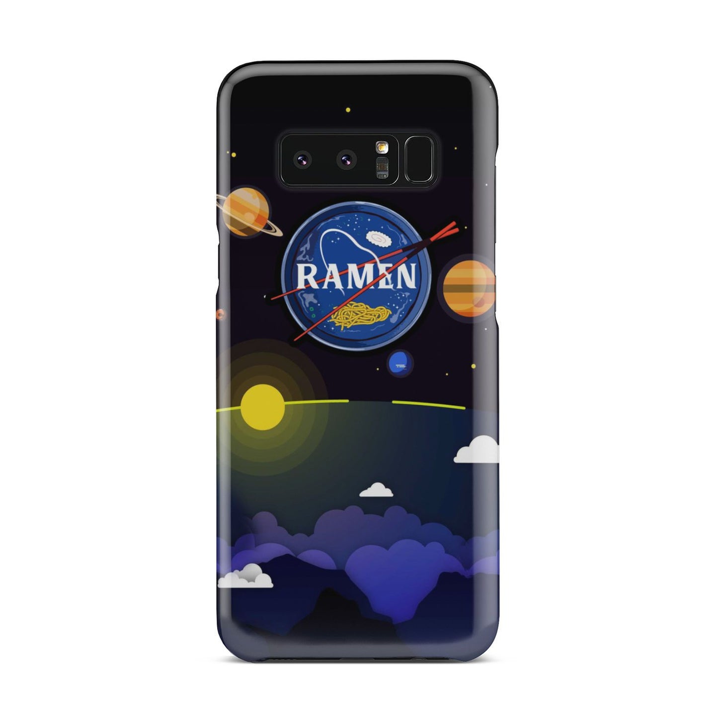 Ramen In Nasa Style Phone Case Samsung Galaxy Note 8
