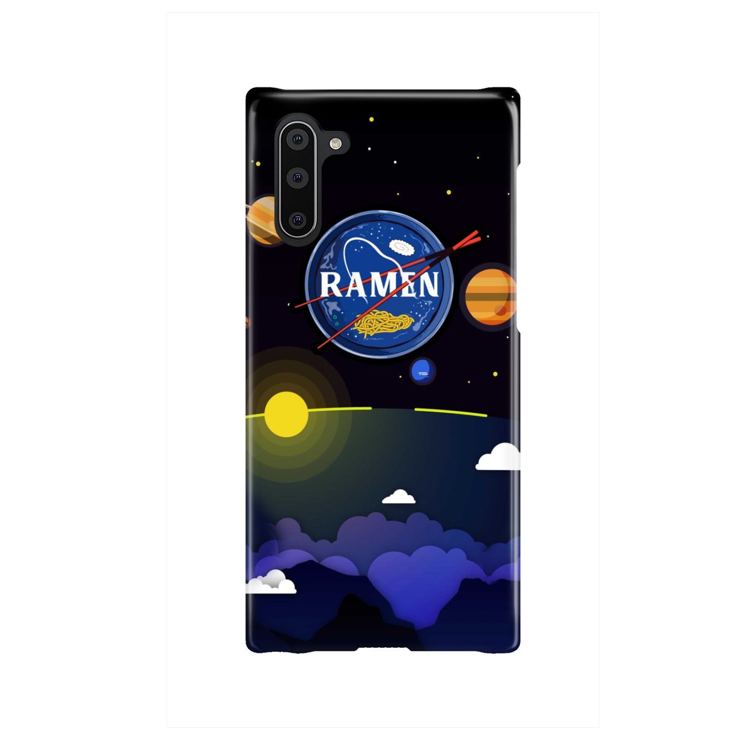 Ramen In Nasa Style Phone Case Samsung Galaxy Note 10