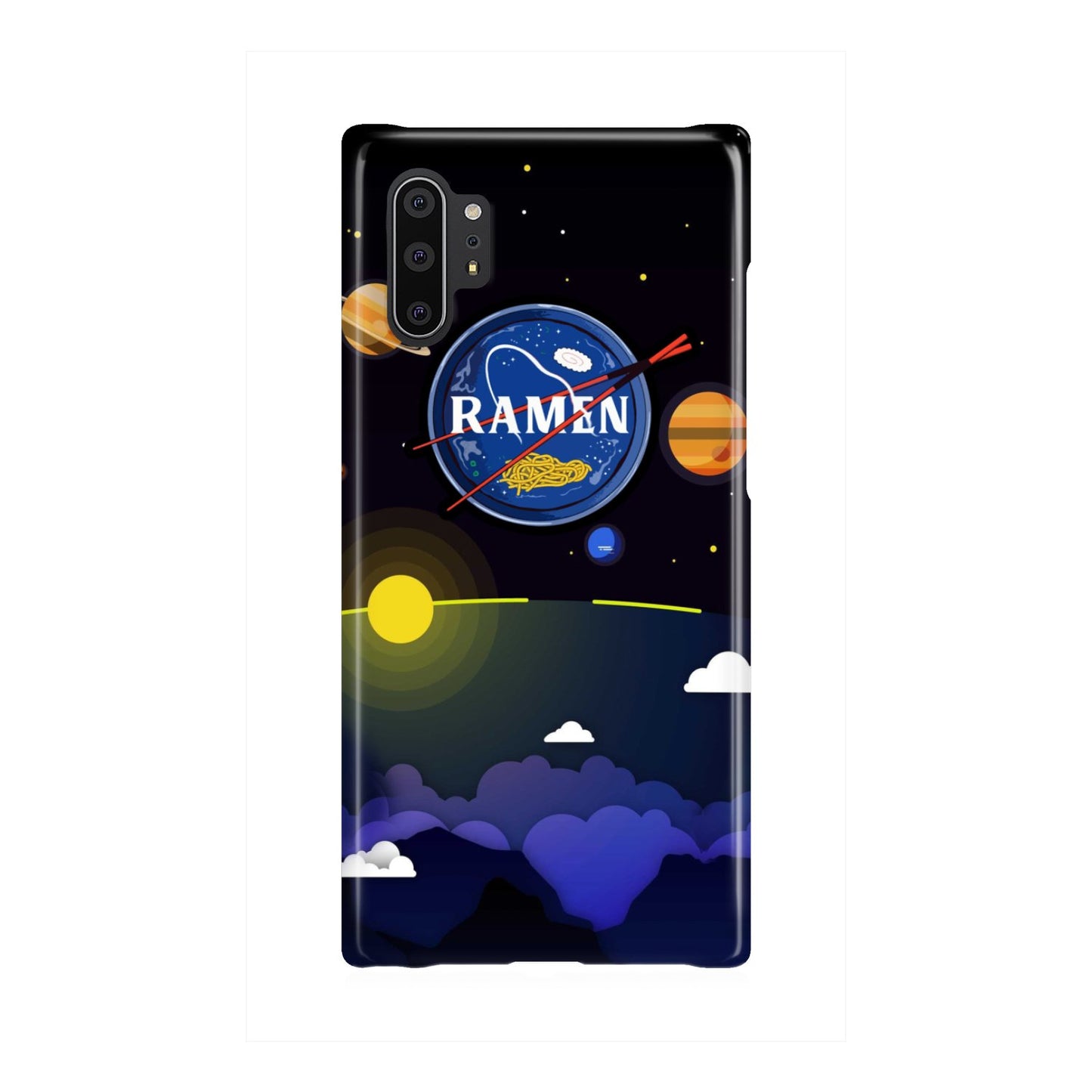 Ramen In Nasa Style Phone Case Samsung Galaxy Note 10 Plus