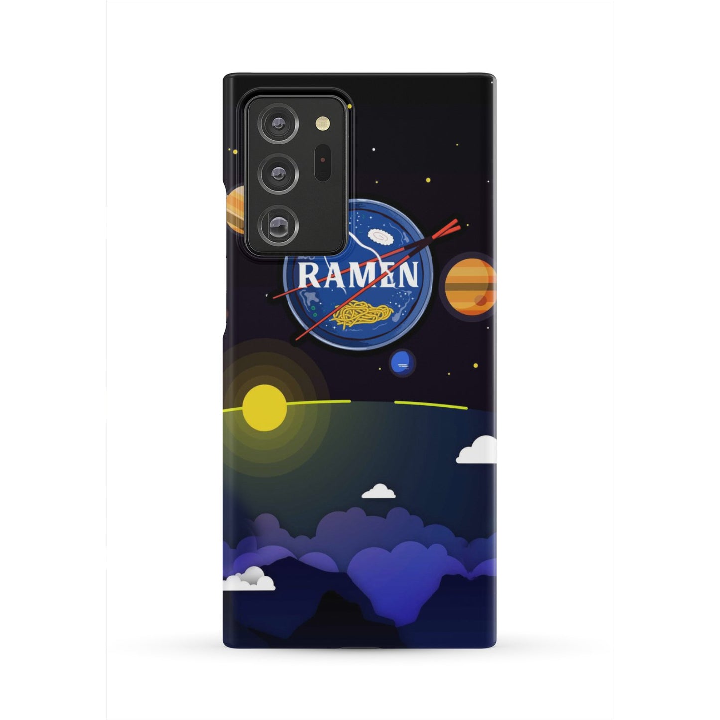 Ramen In Nasa Style Phone Case Samsung Galaxy Note 20 Ultra