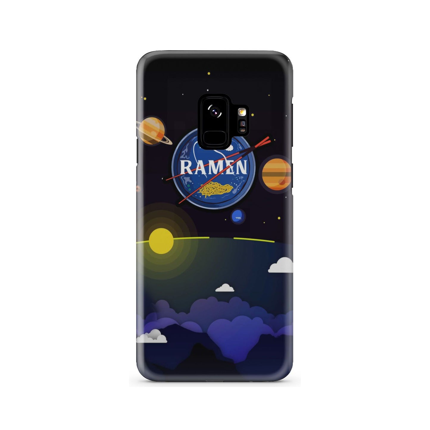 Ramen In Nasa Style Phone Case Samsung Galaxy S9