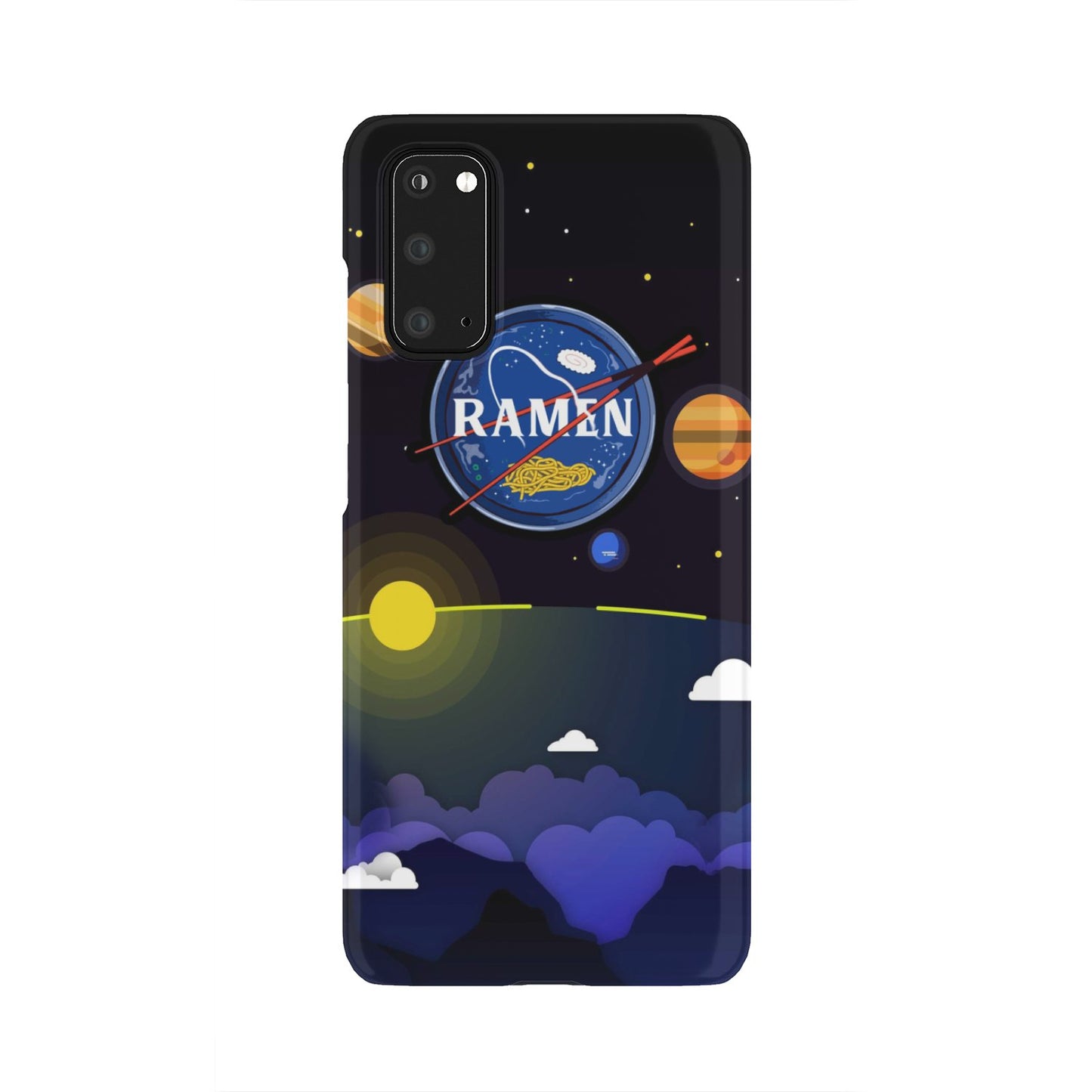 Ramen In Nasa Style Phone Case Samsung Galaxy S20
