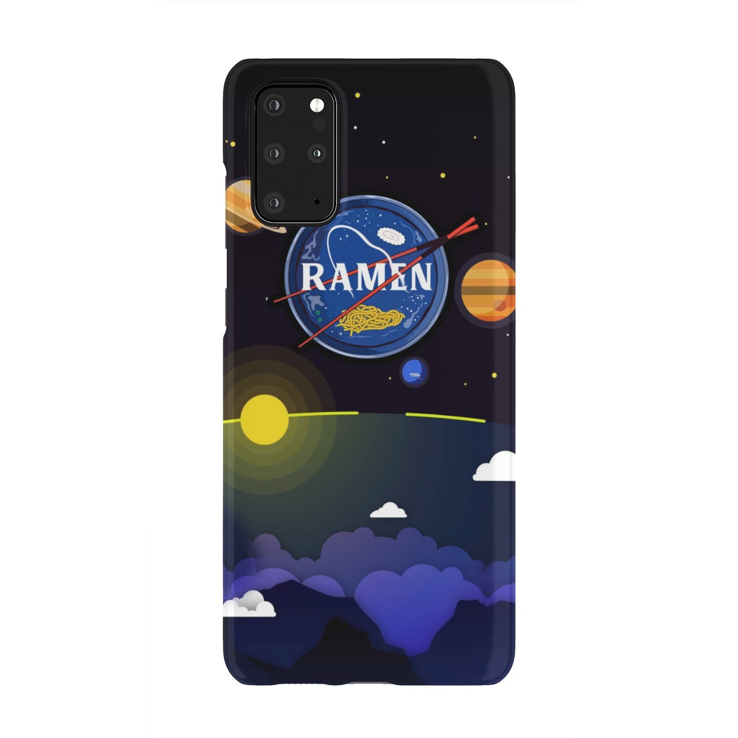 Ramen In Nasa Style Phone Case Samsung Galaxy S20 Plus