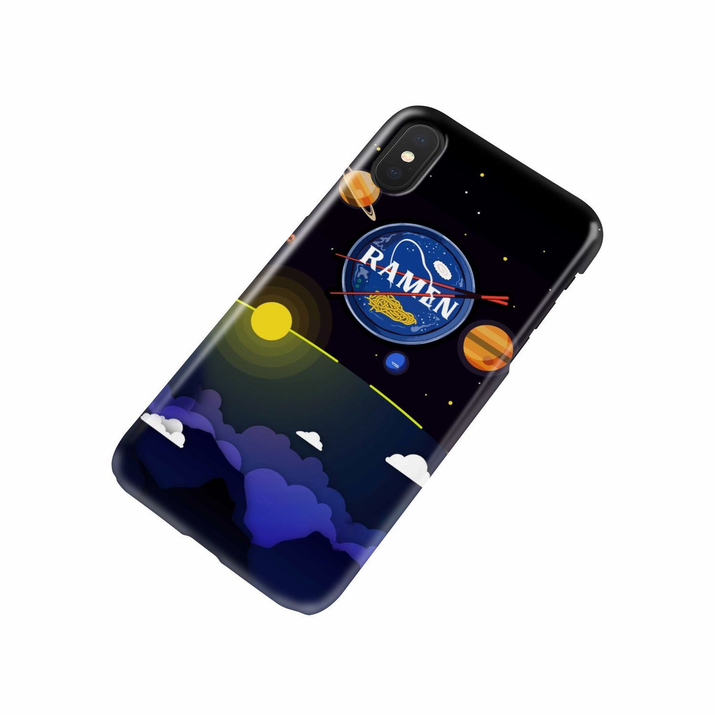 Ramen In Nasa Style Phone Case